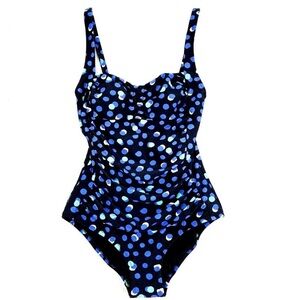 SEEKERS ESSENTIALS AUSTRALIA Swimsuit Womens 10 One Piece Slimming Ruched Front